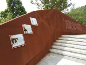 宿迁耐候钢挡土墙